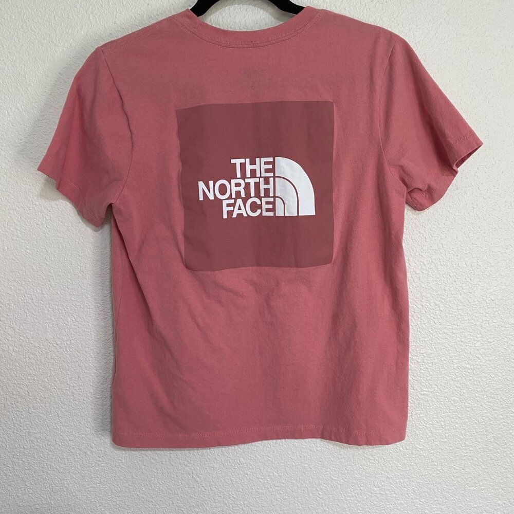 The North Face Women's Small Pink Never Stop Exploring Short Sleeve Tee - Picture 2 of 13